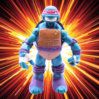 TMNT Battle Shell Raphael 28 cm (2012) | Playmates | hoppla-stuff.de